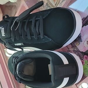 MENS PUMA URBAN PLUS SD BLACK USA-8 UK-7